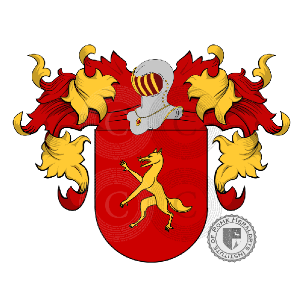 Coat of arms of family Sagio