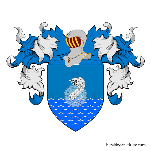Coat of arms of family Davanzo