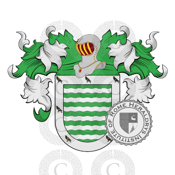 Coat of arms of family Carreira