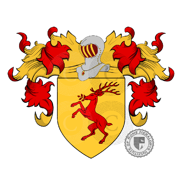 Coat of arms of family Capi Di Lista