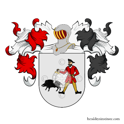 Coat of arms of family Castán
