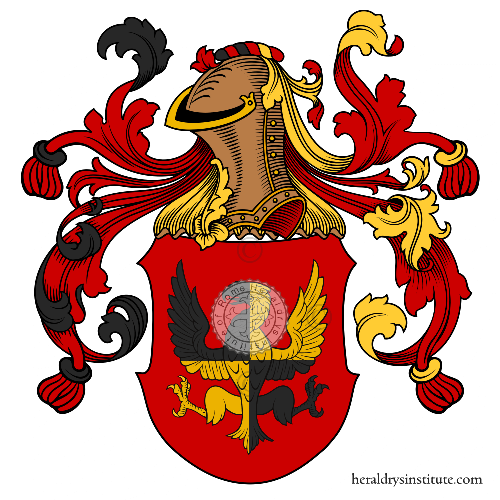 Coat of arms of family Squarcetti