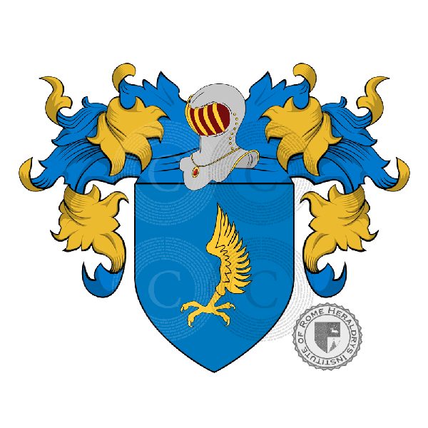 Coat of arms of family Beccatelli