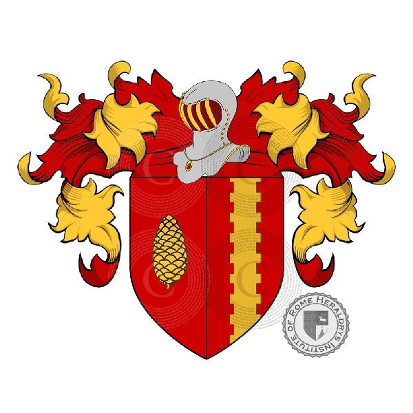 Wappen der Familie Bonci Casuccini