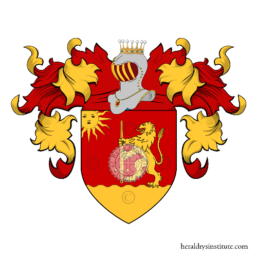 Coat of arms of family Spitaleri
