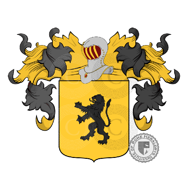 Coat of arms of family Zacci