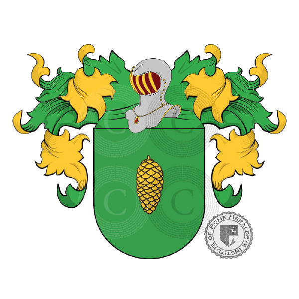 Coat of arms of family Calé