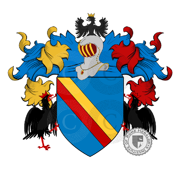 Coat of arms of family Falletti