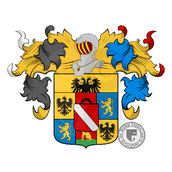 Coat of arms of family Correggio