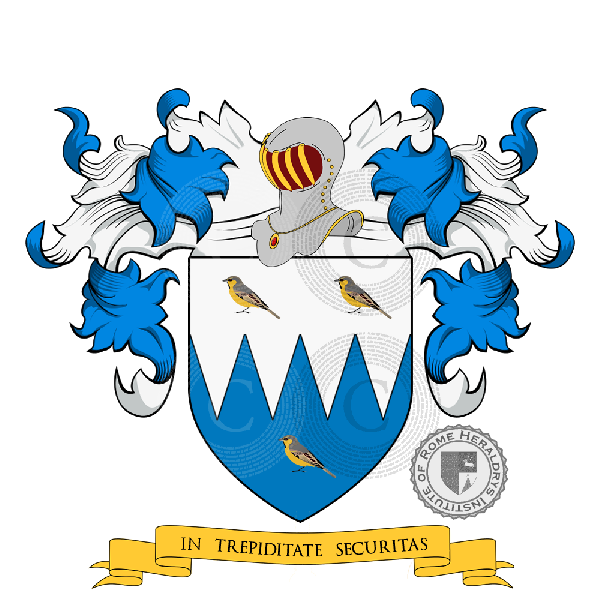 Coat of arms of family Boarini