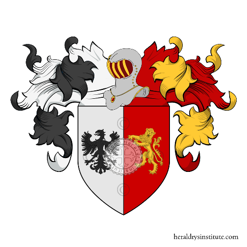 Coat of arms of family Pancamo