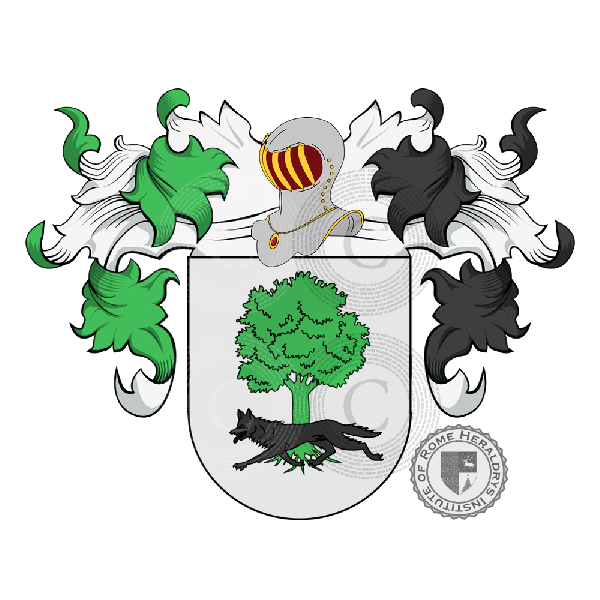Coat of arms of family Zuquia