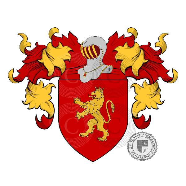 Coat of arms of family Sartirana