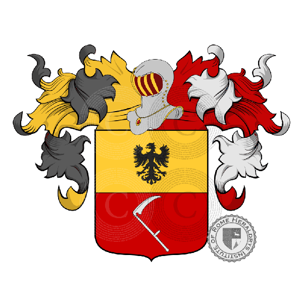 Coat of arms of family Falciatori