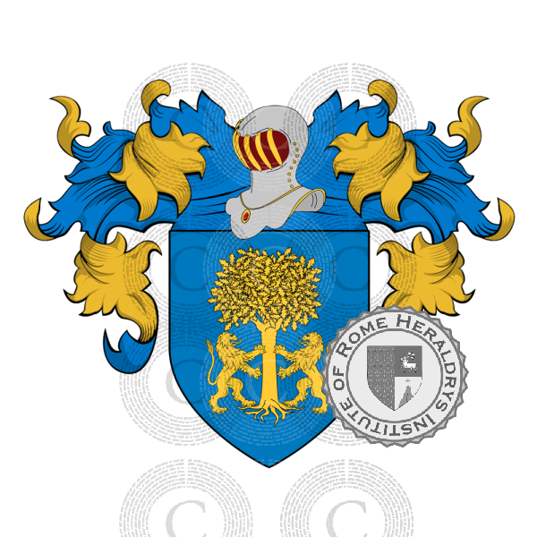 Coat of arms of family Carpinteri