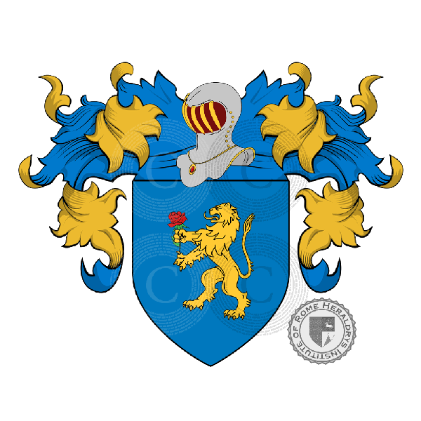 Coat of arms of family Gironi