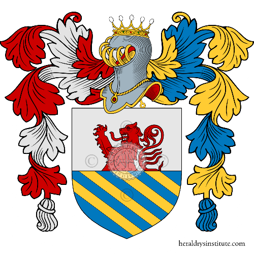 Coat of arms of family De Lazzeri