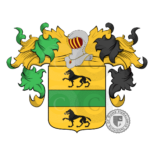 Wappen der Familie Palmas