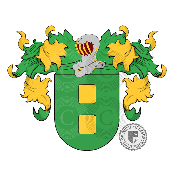 Coat of arms of family Avelino