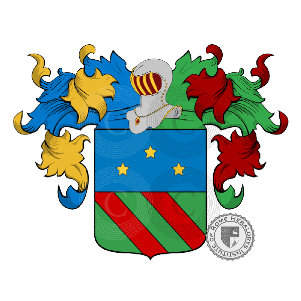 Coat of arms of family Toccolo