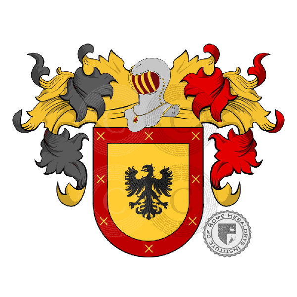 Coat of arms of family Lizardo