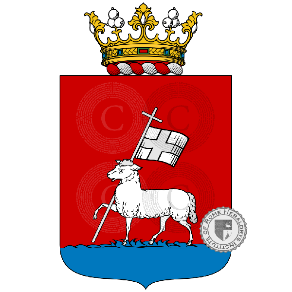 Coat of arms of family Daniele