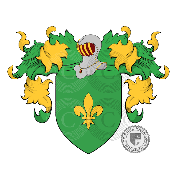 Wappen der Familie Cetempesi