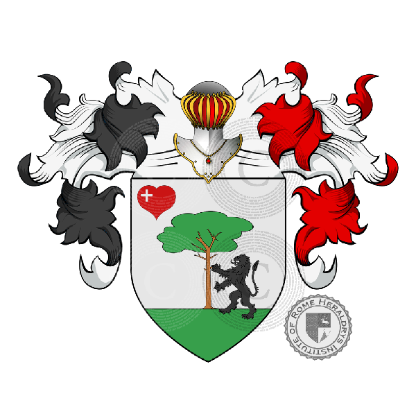 Coat of arms of family Prinetti