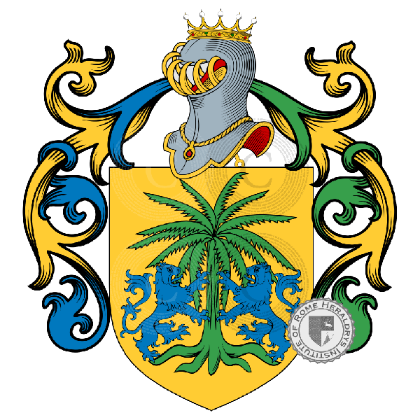 Coat of arms of family Lanario