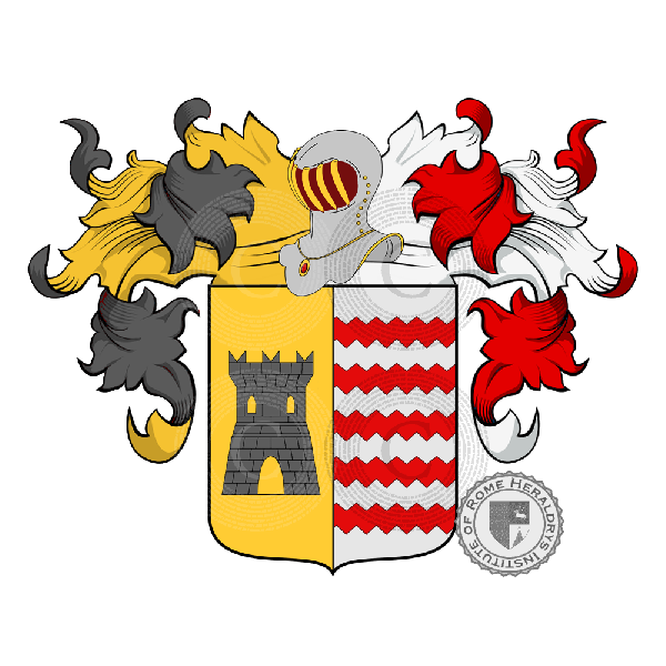 Coat of arms of family Anfossi