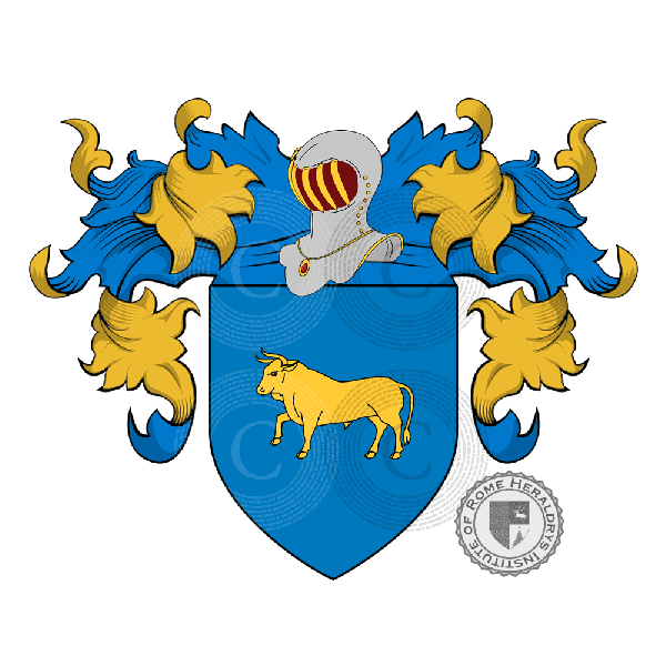 Coat of arms of family Boria