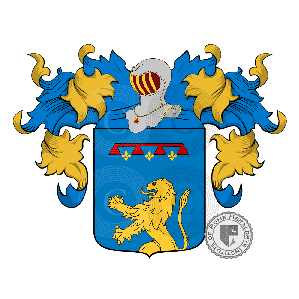 Coat of arms of family Pantaleoni