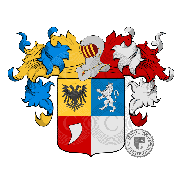Wappen der Familie Massa Saluzzo