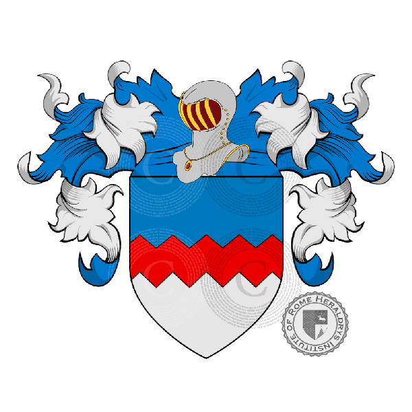 Wappen der Familie Bergamaschi
