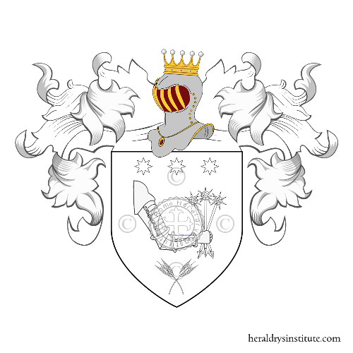 Coat of arms of family Mazzei