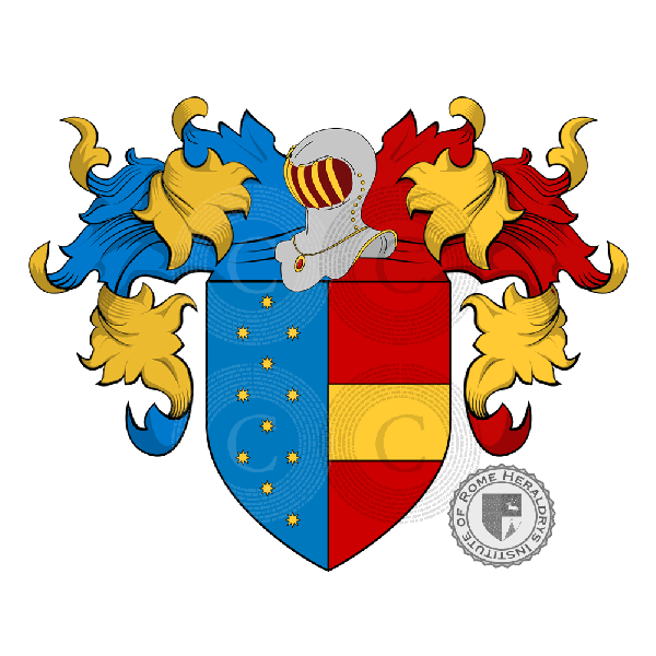 Coat of arms of family Tedici