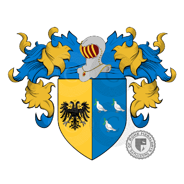 Coat of arms of family Dalla Pace