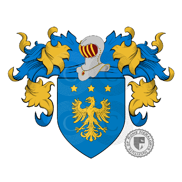 Coat of arms of family Montagnac