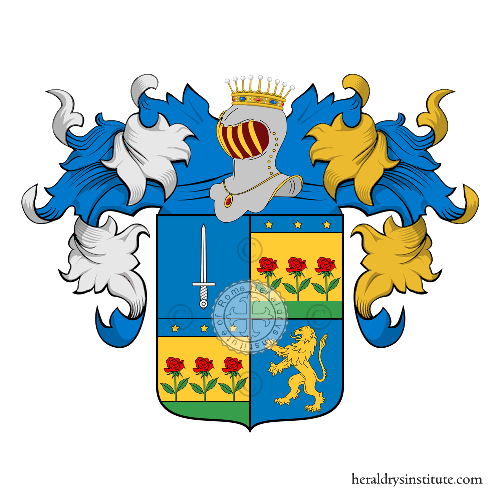 Coat of arms of family Bertinon