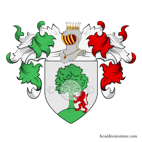 Coat of arms of family Valseca