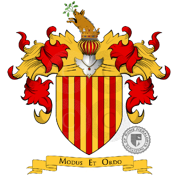 Coat of arms of family Scarampi