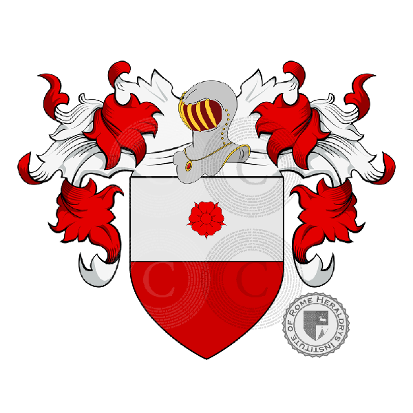 Coat of arms of family Zanachi