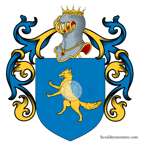 Coat of arms of family Volpe