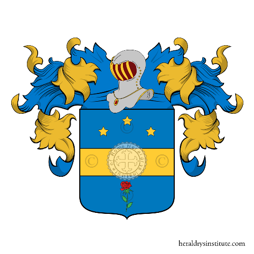 Coat of arms of family Vermigli