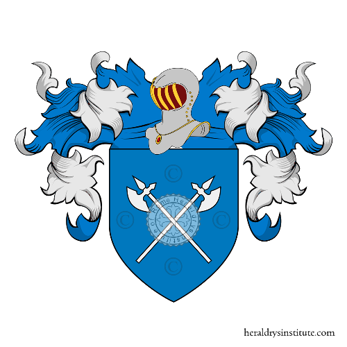 Coat of arms of family Bartolelli
