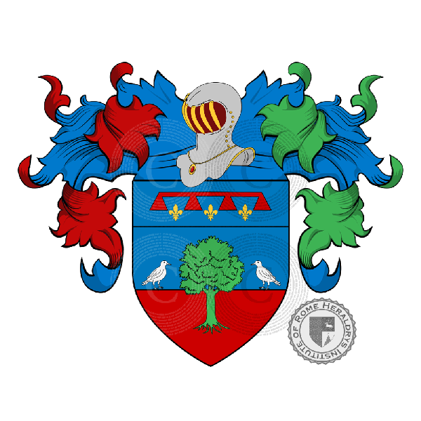 Coat of arms of family Polini