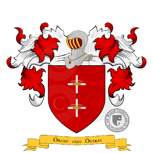 Coat of arms of family Bra