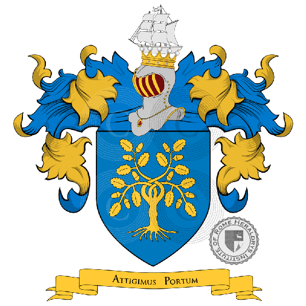 Coat of arms of family Della Rovere