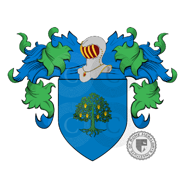 Coat of arms of family Lalignami