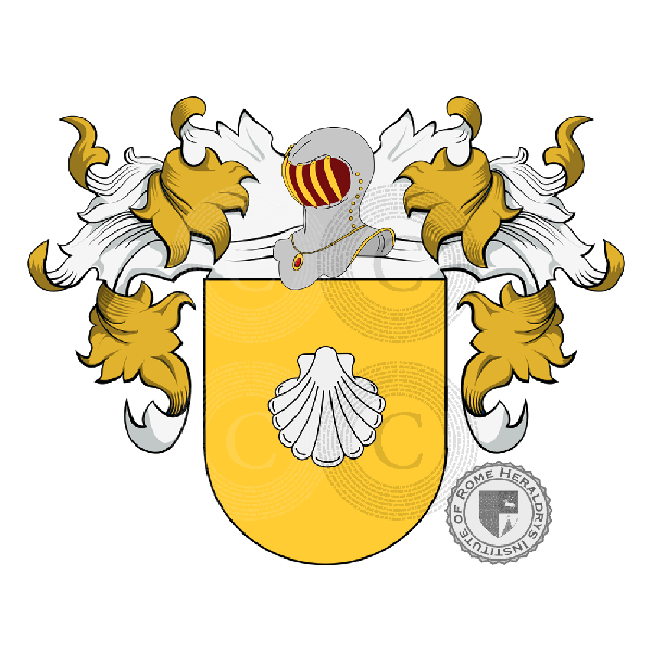 Wappen der Familie Lamo   ref: 21621